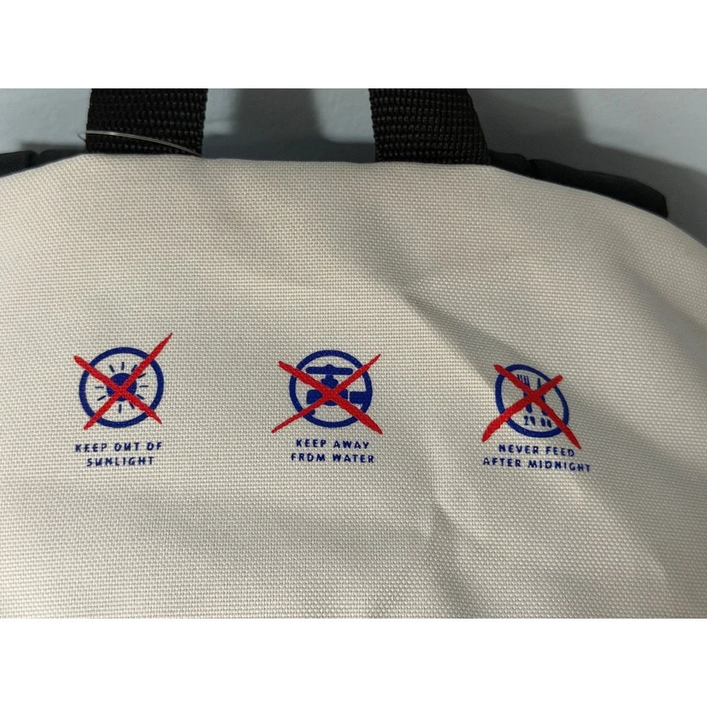 Eastpak x Gremlins Day Pak'r Backpack White Gizmo Poster EK0A5BG4 24L NWT